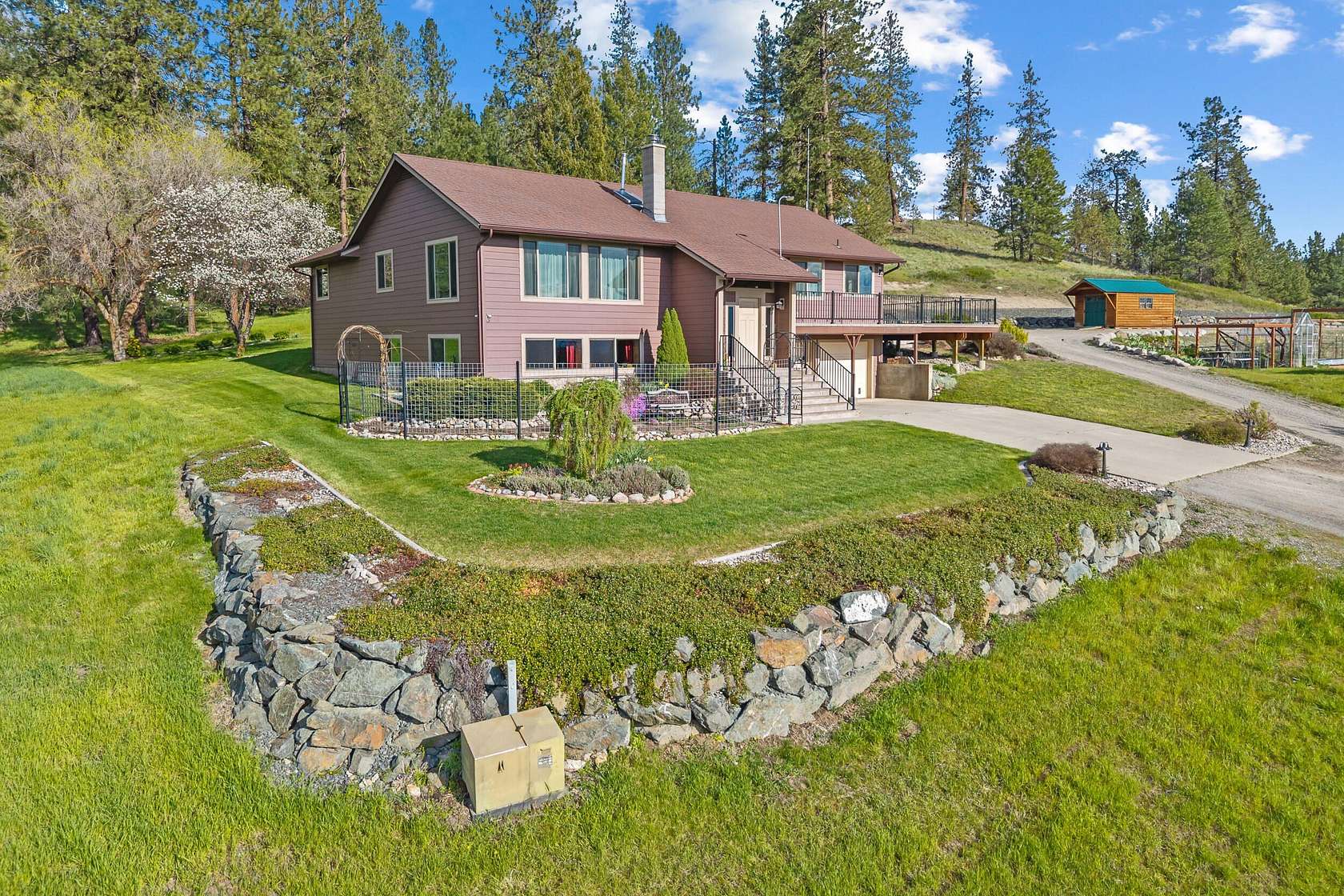 20 Acres of Agricultural Land with Home for Sale in Colville, Washington