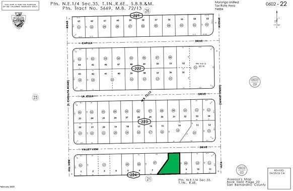 0.28 Acres of Residential Land for Sale in Joshua Tree, California