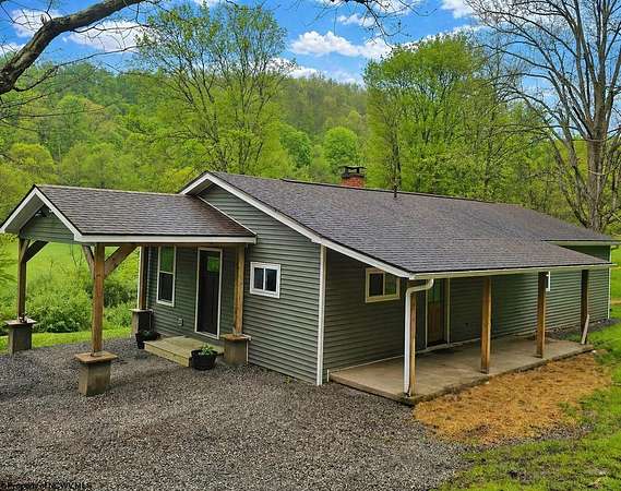 13.8 Acres of Recreational Land with Home for Sale in Wallace, West Virginia