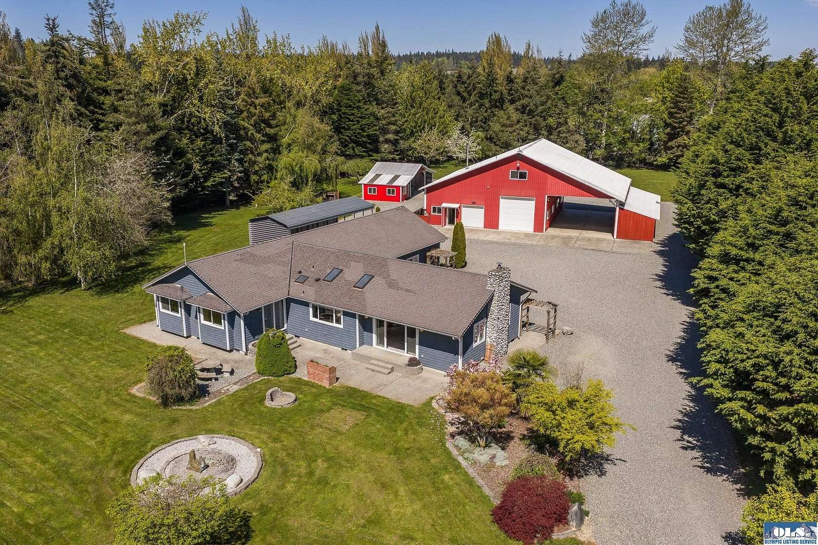 2.82 Acres of Land with Home for Sale in Sequim, Washington