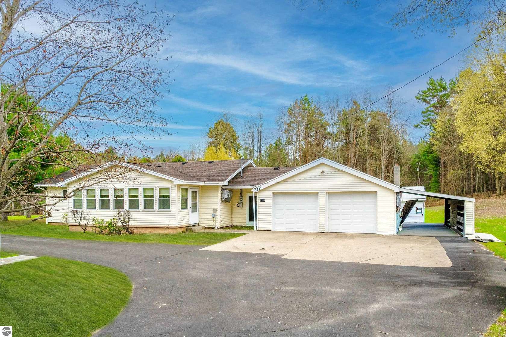 3.3 Acres of Land with Home for Sale in South Boardman, Michigan