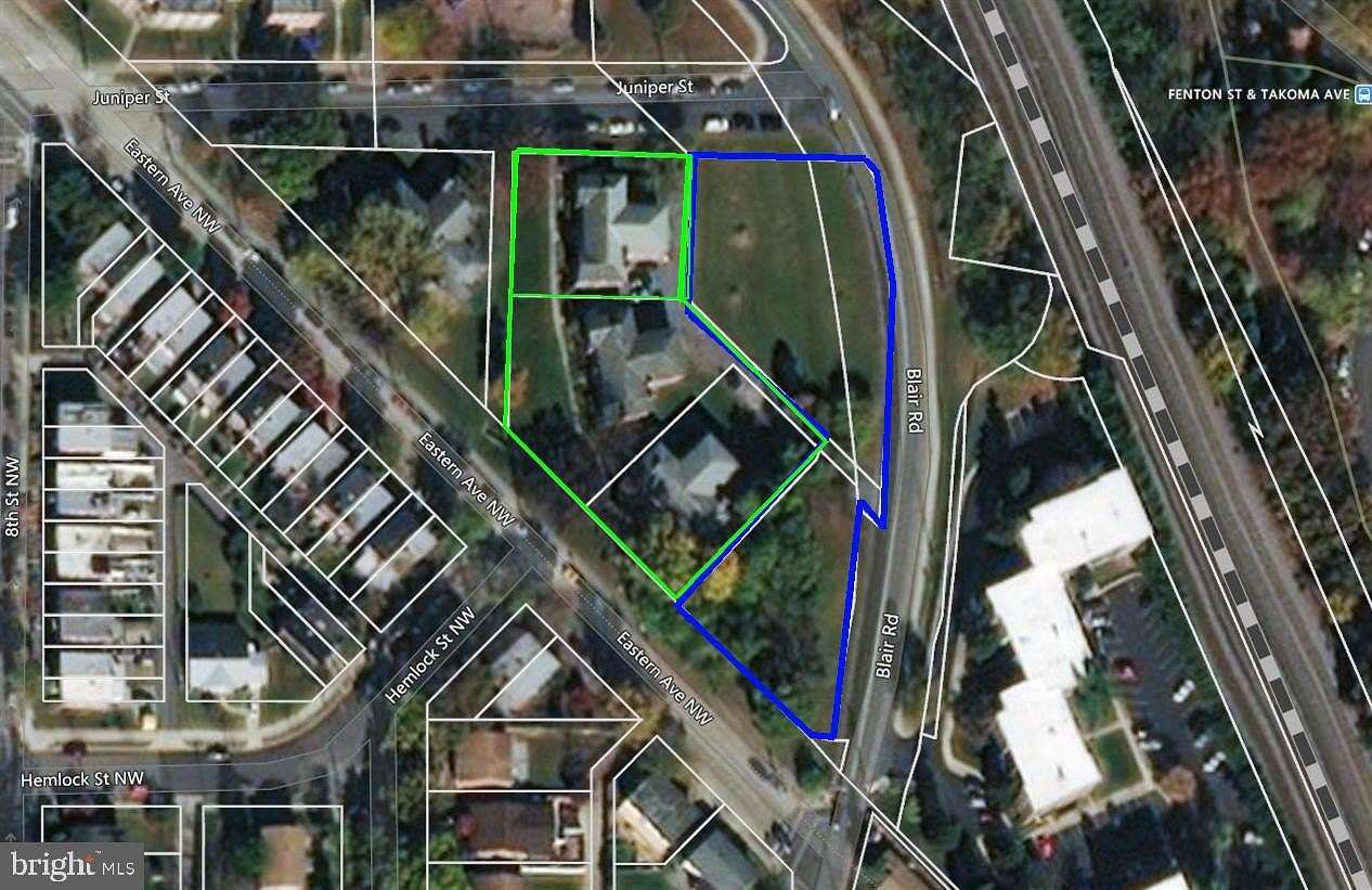 0.72 Acres of Residential Land for Sale in Takoma Park, Maryland