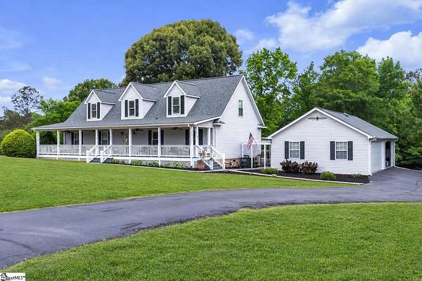 3.58 Acres of Land with Home for Sale in Greenwood, South Carolina