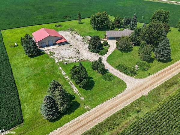 11.2 Acres of Land with Home for Sale in Webster City, Iowa