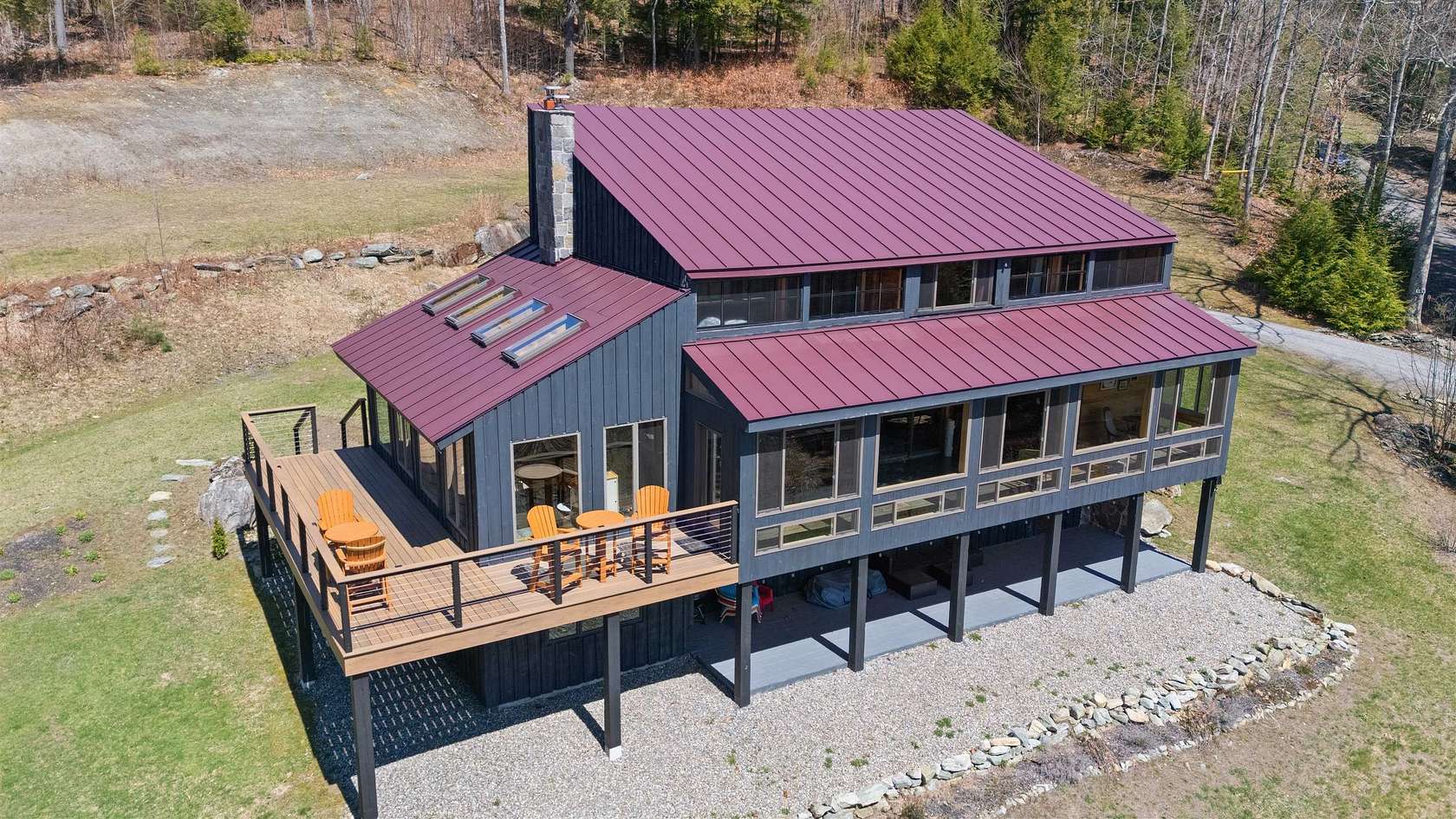 7.4 Acres of Land with Home for Sale in Stockbridge, Vermont