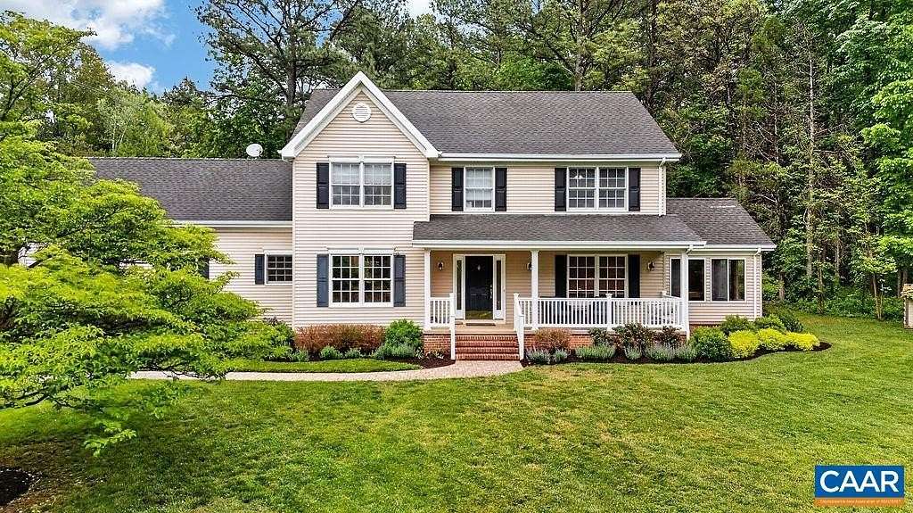 4.15 Acres of Land with Home for Sale in Charlottesville, Virginia