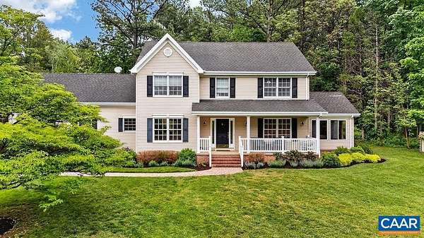 4.15 Acres of Land with Home for Sale in Charlottesville, Virginia