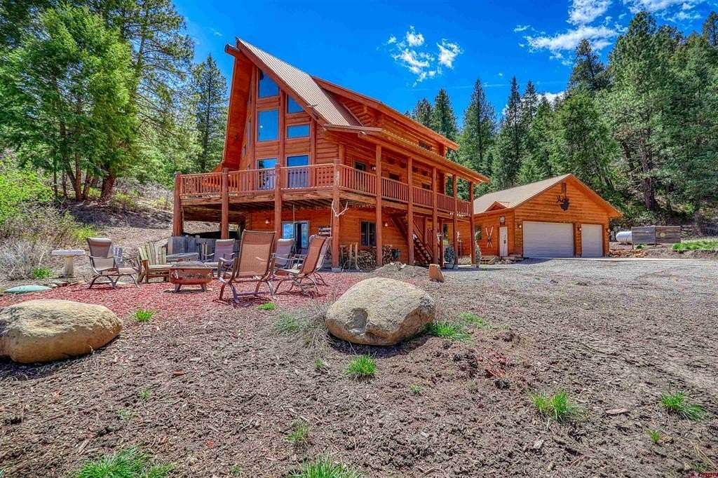 5.14 Acres of Land with Home for Sale in Pagosa Springs, Colorado