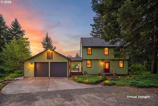 6.3 Acres of Land with Home for Sale in Camas, Washington