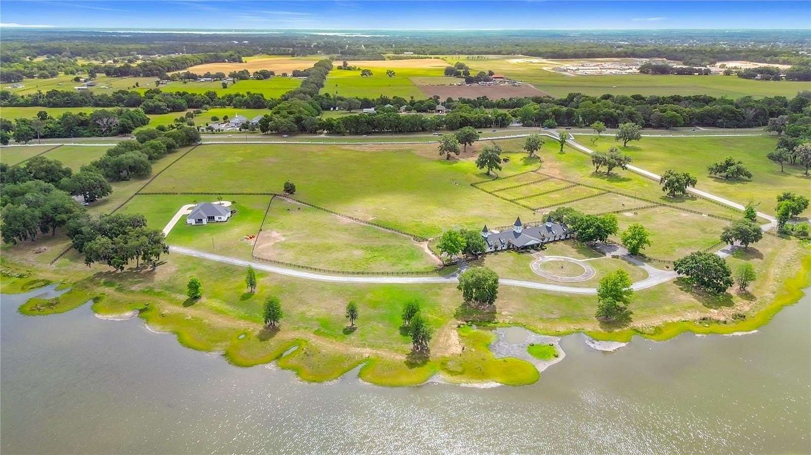 43.7 Acres of Land with Home for Sale in Summerfield, Florida