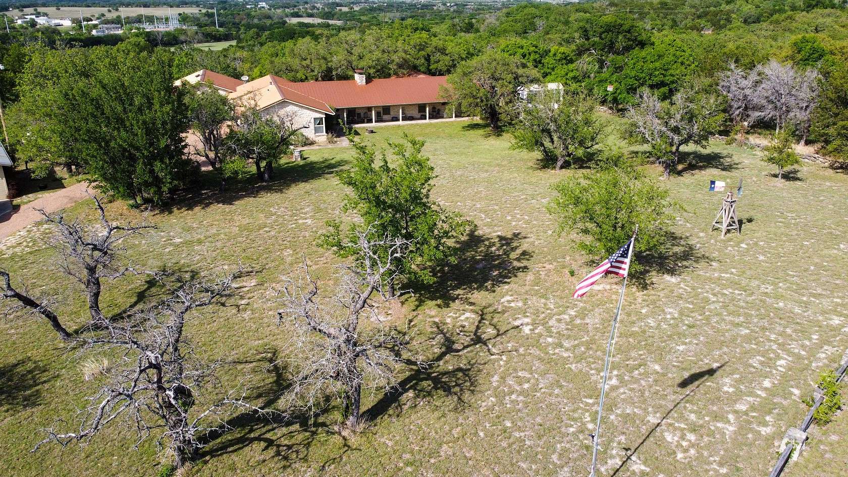 54.9 Acres of Land with Home for Sale in Hamilton, Texas
