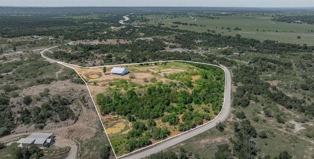 10.8 Acres of Land with Home for Sale in Santo, Texas