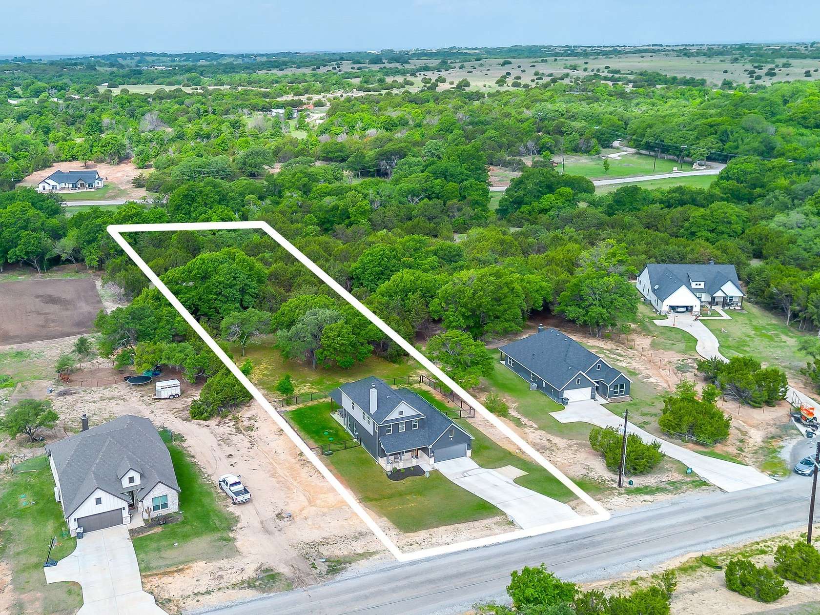 2 Acres of Land with Home for Sale in Weatherford, Texas