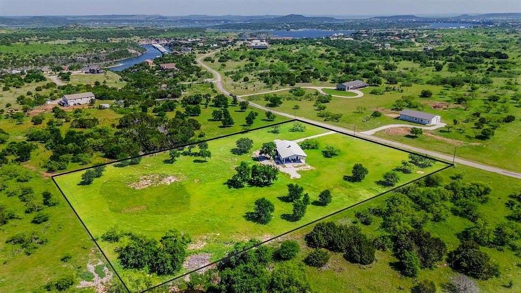 5 Acres of Land with Home for Sale in Strawn, Texas