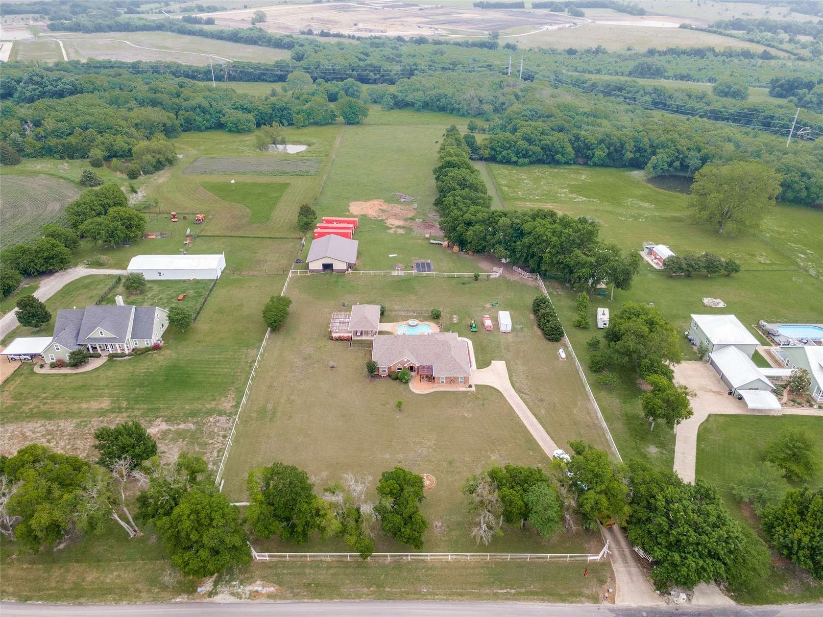 11 Acres of Land with Home for Sale in Lavon, Texas