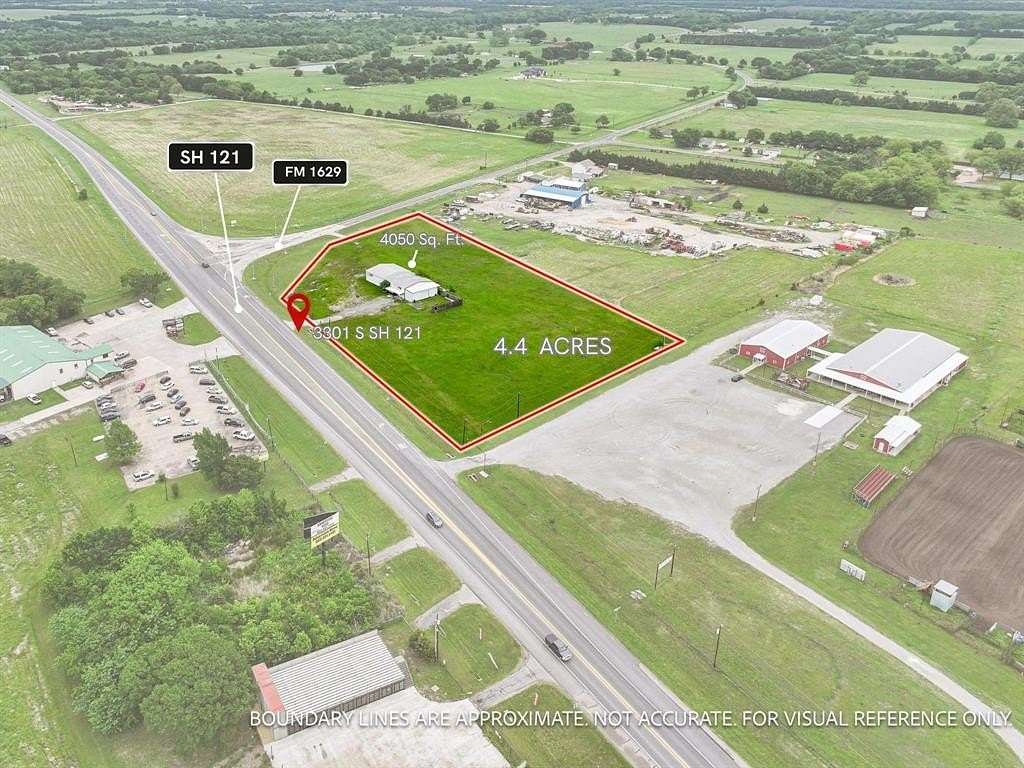 4.4 Acres of Improved Commercial Land for Sale in Bonham, Texas