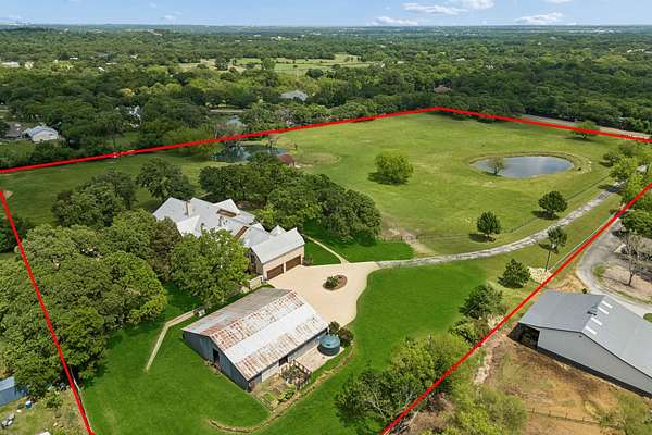 14 Acres of Land with Home for Sale in Argyle, Texas