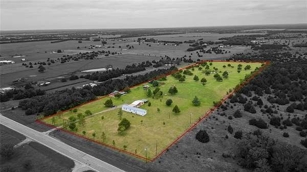 10 Acres of Land with Home for Sale in Greenville, Texas