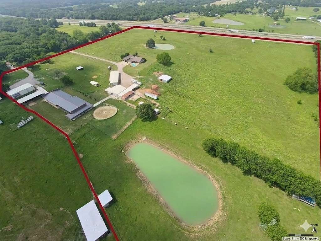 64.4 Acres of Land with Home for Sale in Campbell, Texas