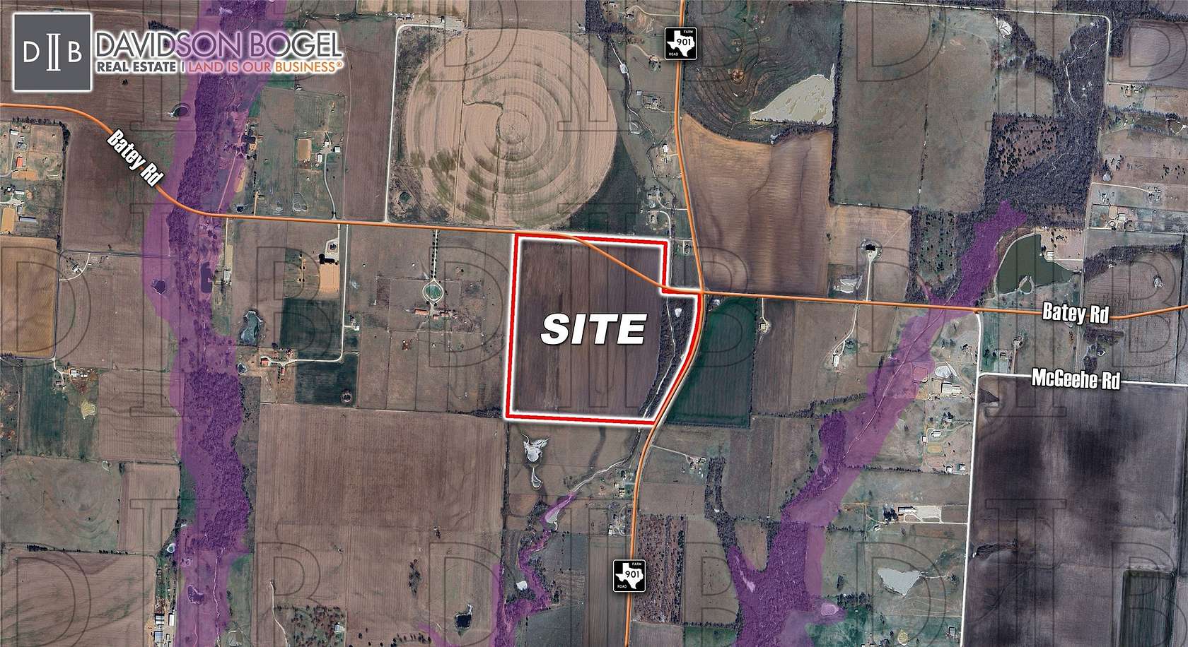 102 Acres of Land for Sale in Collinsville, Texas