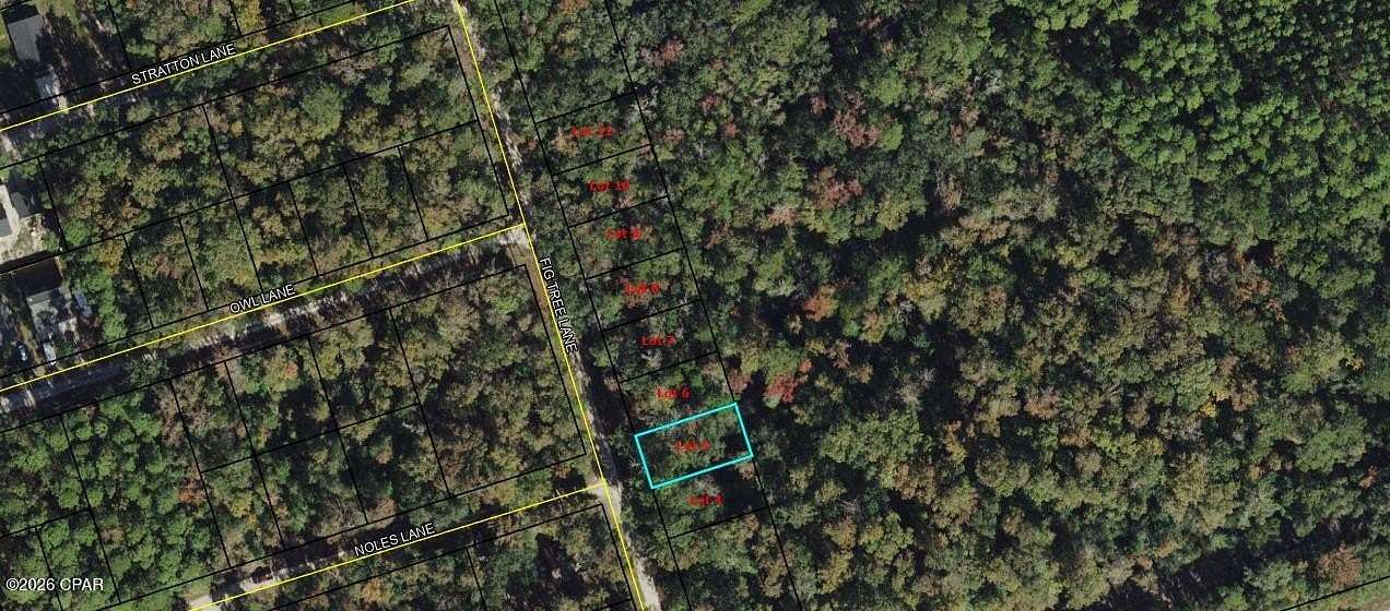0.12 Acres of Residential Land for Sale in Crawfordville, Florida