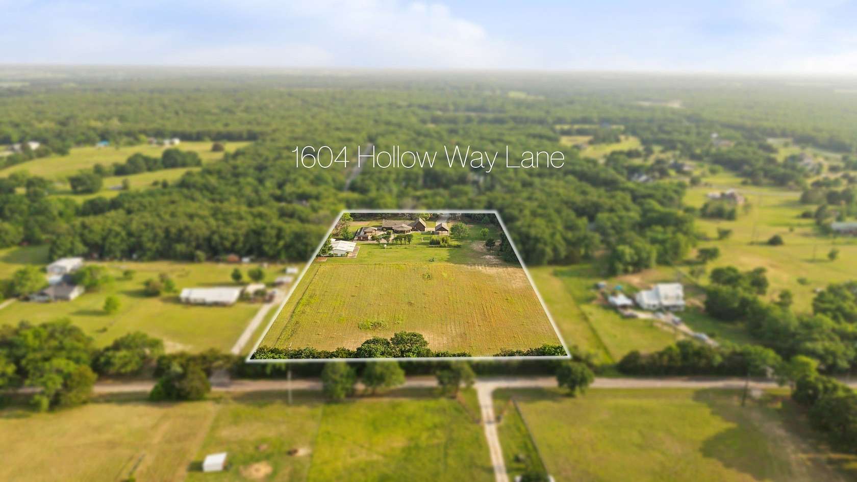 6 Acres of Land with Home for Sale in Quinlan, Texas