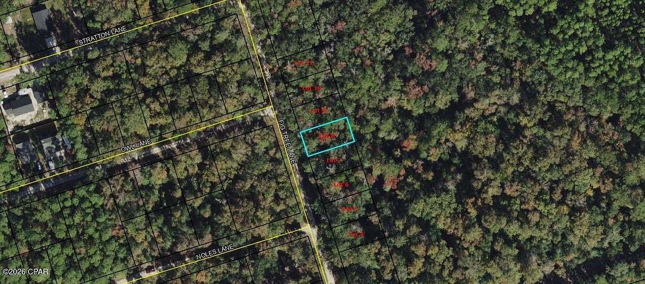 0.12 Acres of Residential Land for Sale in Crawfordville, Florida