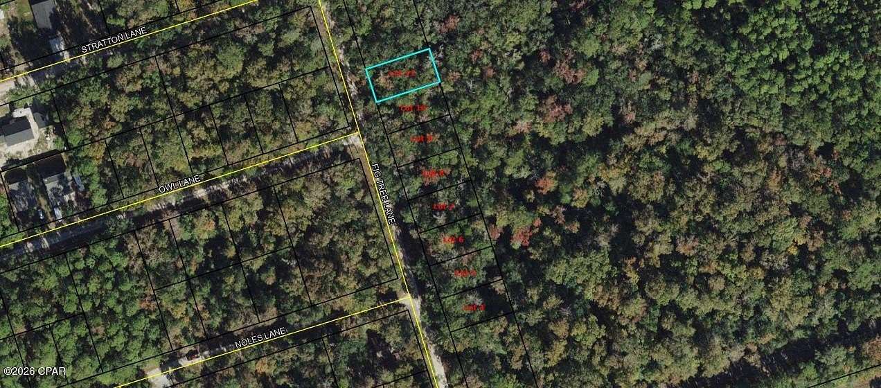 0.12 Acres of Residential Land for Sale in Crawfordville, Florida
