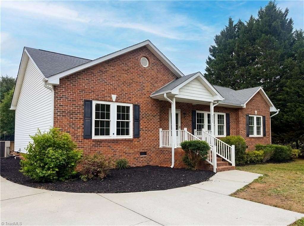 1.5 Acres of Land with Home for Sale in Stokesdale, North Carolina