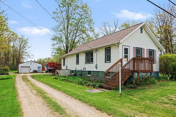 4.87 Acres of Land with Home for Sale in Kalamazoo, Michigan