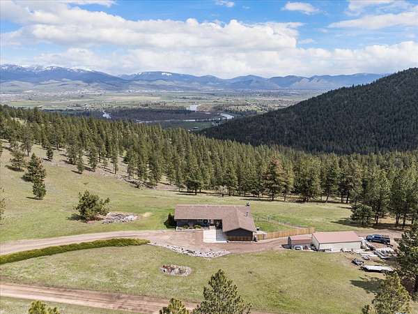 10 Acres of Land with Home for Sale in Missoula, Montana