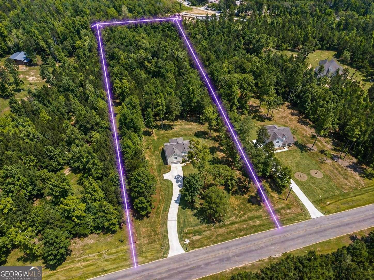 4 Acres of Land with Home for Sale in Hampton, Georgia