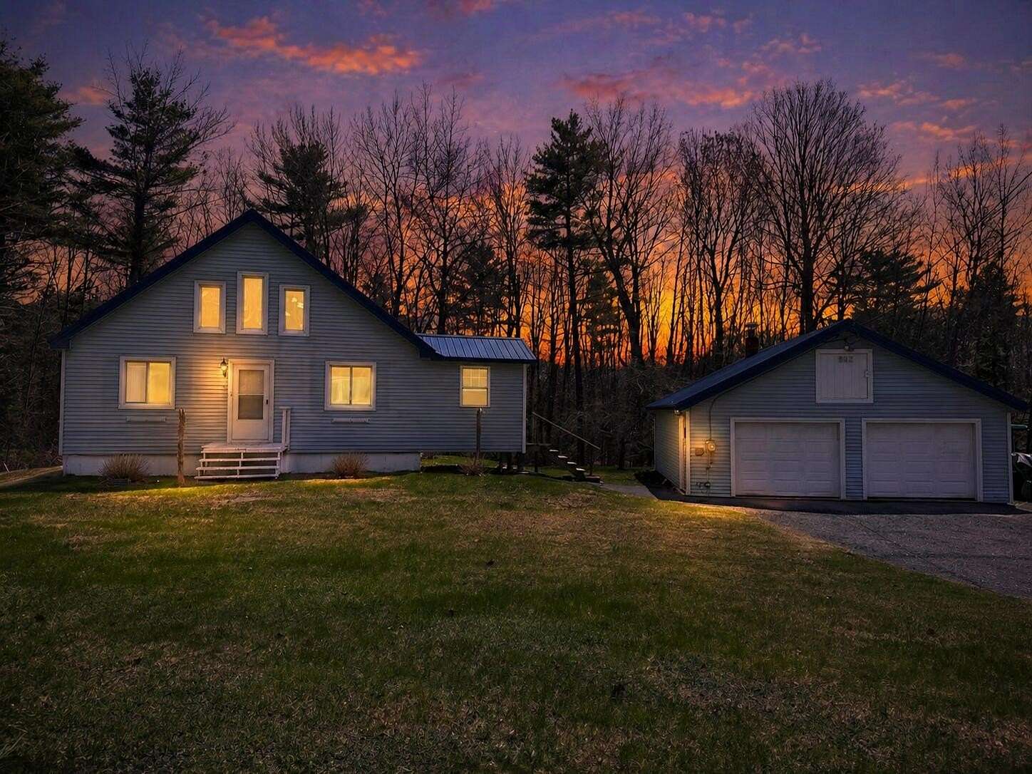 8 Acres of Land with Home for Sale in Carmel, Maine