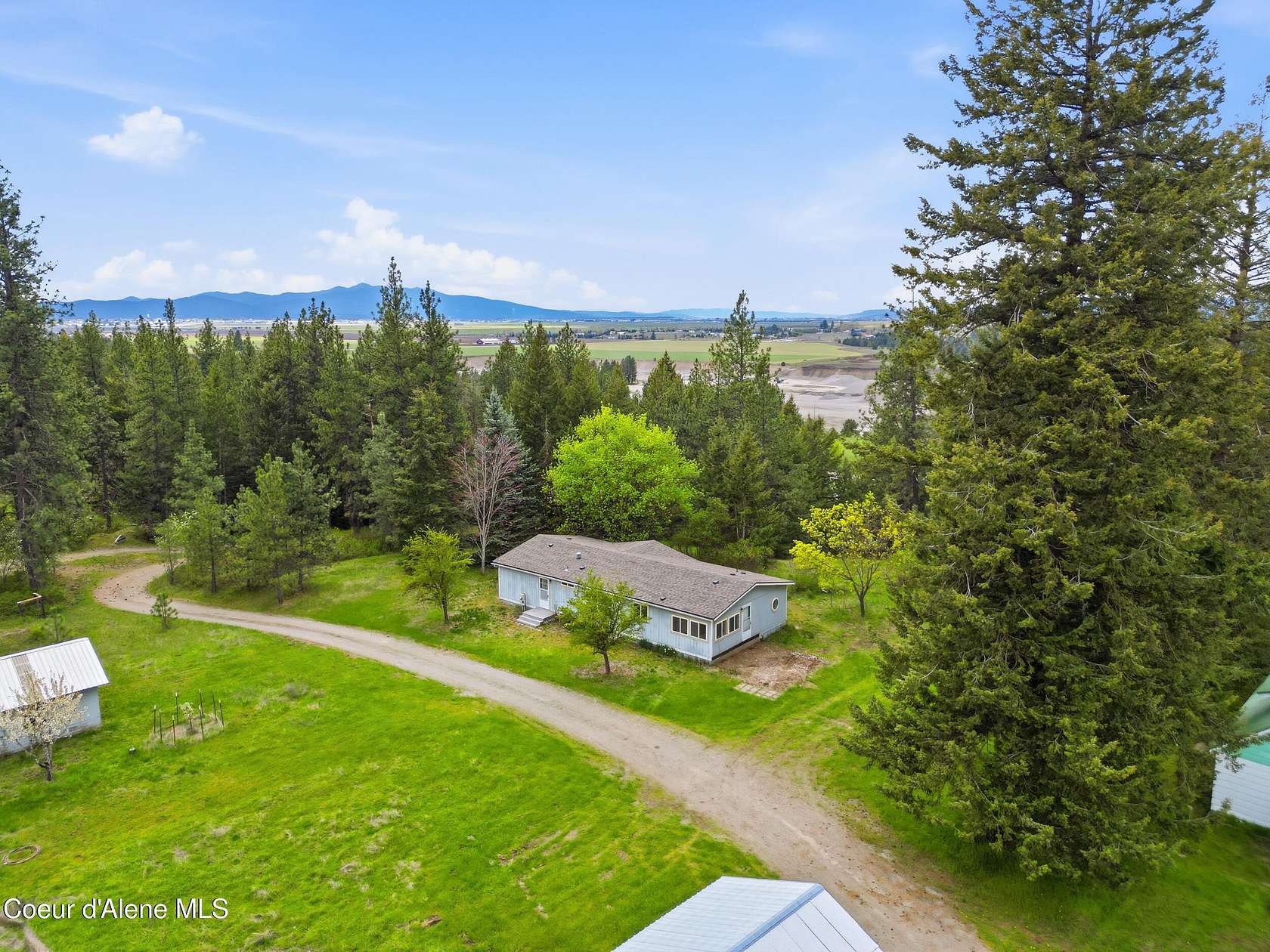 16.4 Acres of Land with Home for Sale in Hayden, Idaho