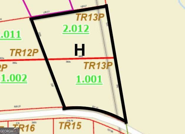 4.6 Acres of Residential Land for Sale in Cedar Bluff, Alabama
