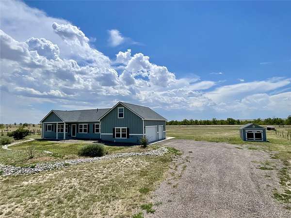 2.4 Acres of Land with Home for Sale in Byers, Colorado