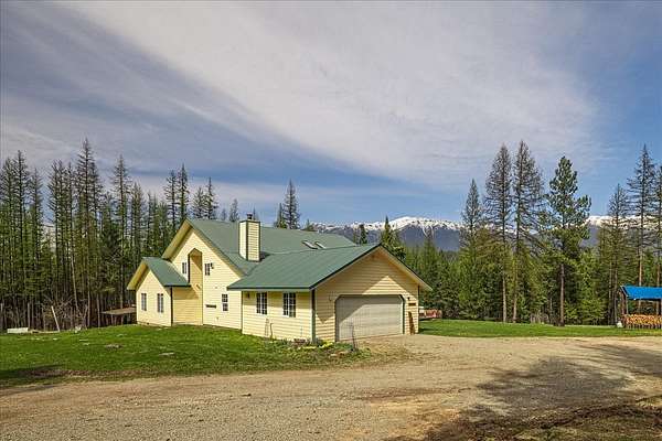 10 Acres of Land with Home for Sale in Eureka, Montana