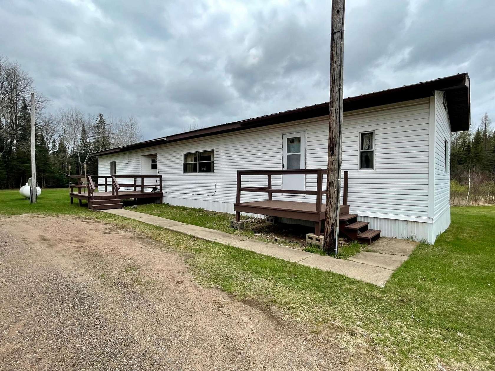 8 Acres of Land with Home for Sale in Phillips, Wisconsin