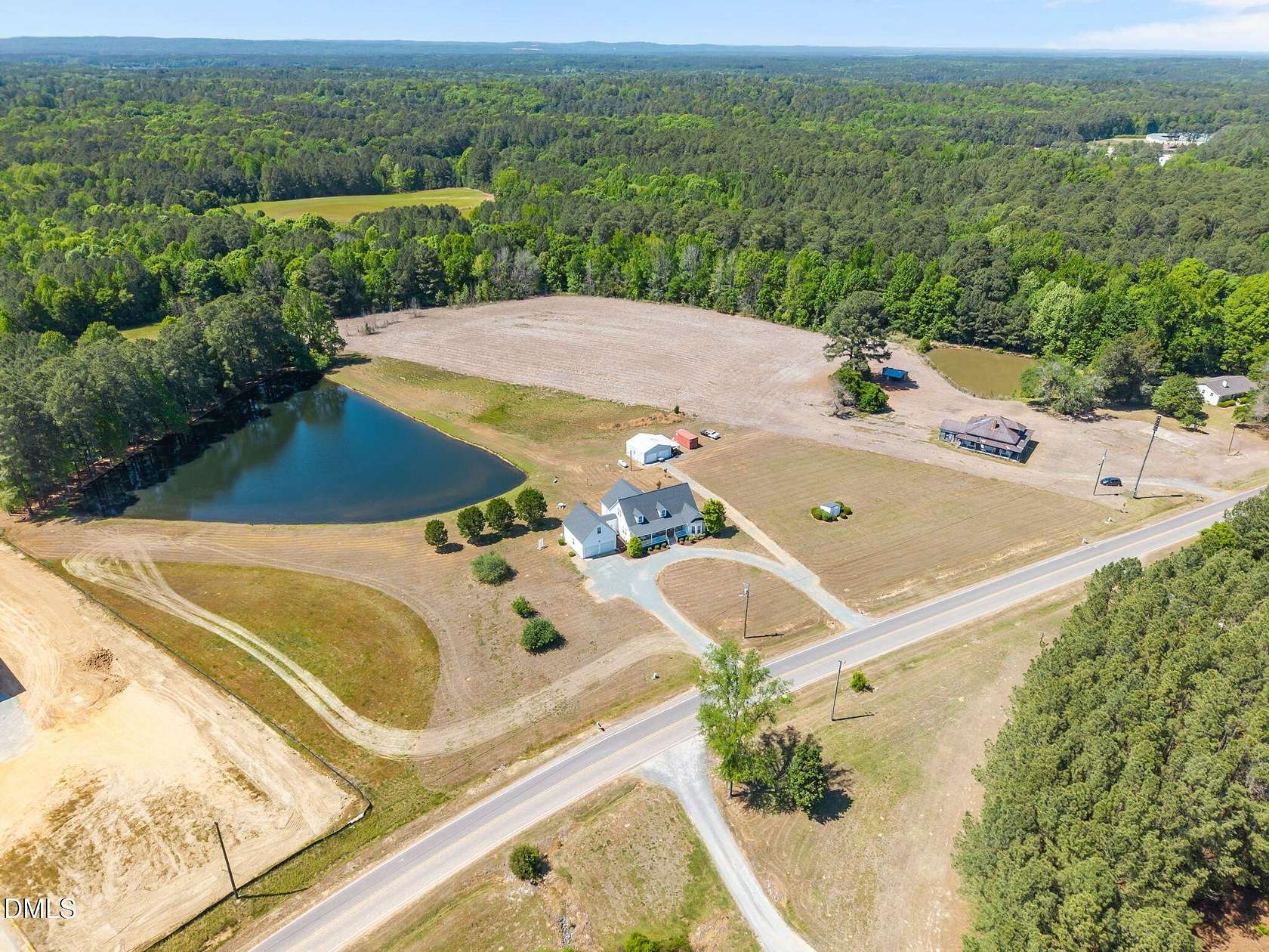 12.8 Acres of Land with Home for Sale in Apex, North Carolina