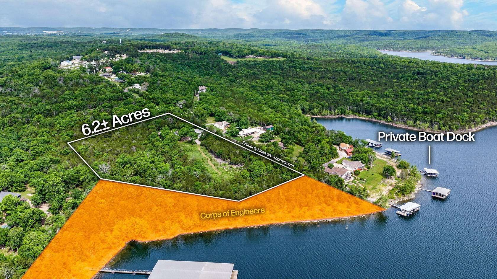 6.2 Acres of Land with Home for Sale in Shell Knob, Missouri