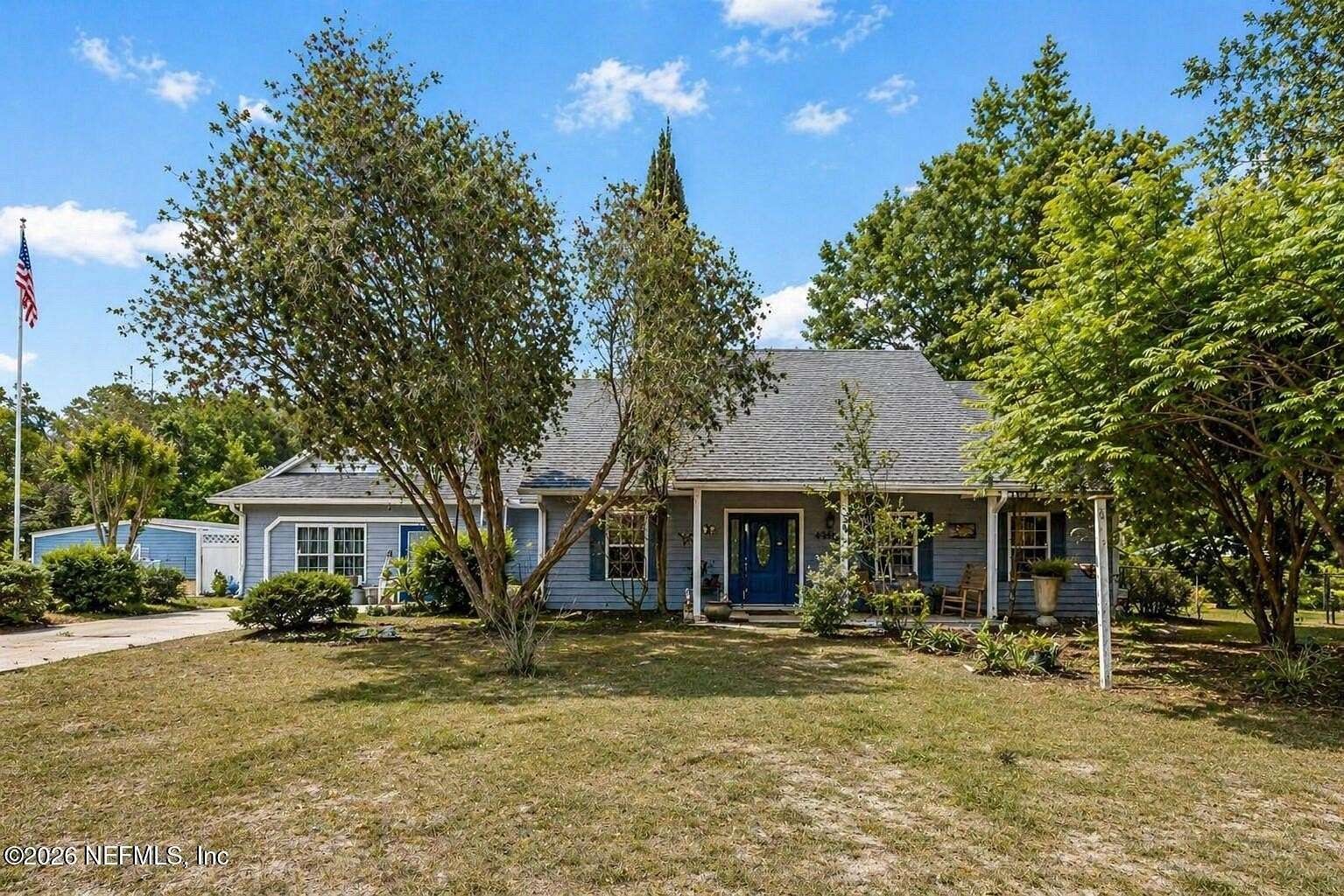 10 Acres of Recreational Land with Home for Sale in Glen St. Mary, Florida
