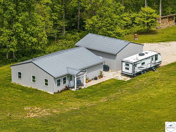 24 Acres of Land with Home for Sale in Lincoln, Missouri