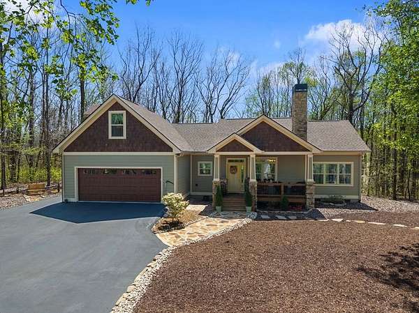 4 Acres of Land with Home for Sale in Ellijay, Georgia
