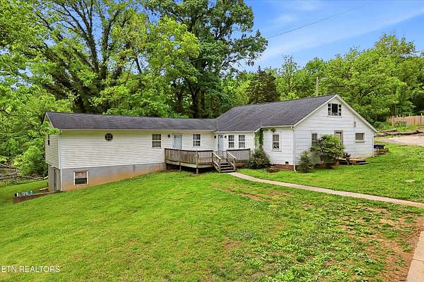 12.5 Acres of Land with Home for Sale in Knoxville, Tennessee