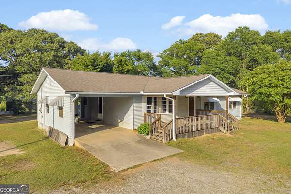 4.46 Acres of Land with Home for Sale in Martin, Georgia