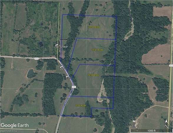 10 Acres of Recreational & Residential Land for Sale in Hartman, Arkansas