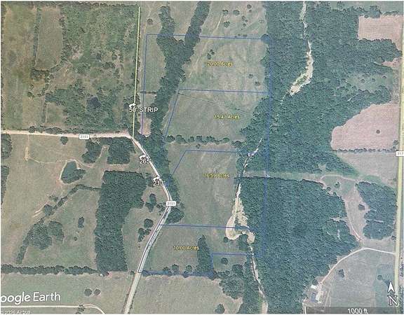 15.4 Acres of Land for Sale in Hartman, Arkansas