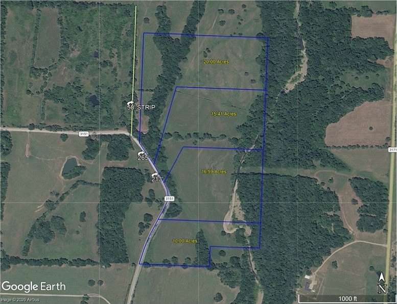 20 Acres of Land for Sale in Hartman, Arkansas