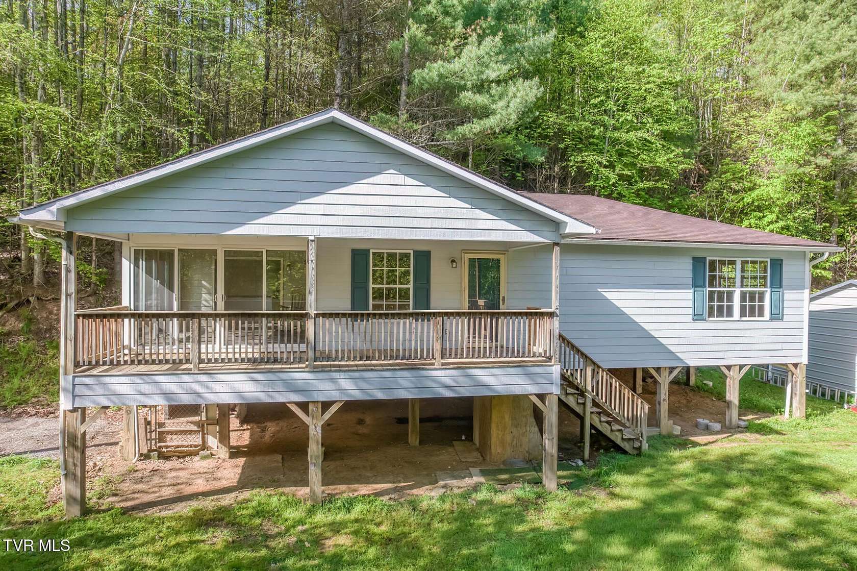 1.7 Acres of Land with Home for Sale in Hampton, Tennessee