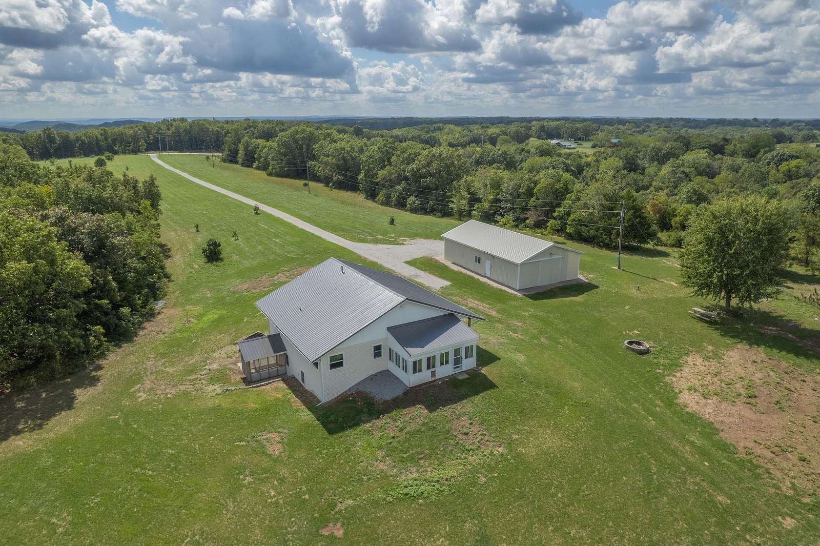 18.7 Acres of Recreational Land with Home for Sale in Cassville, Missouri